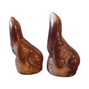 Vintage San Francisco CLIFF HOUSE Seal Salt & Pepper Shakers